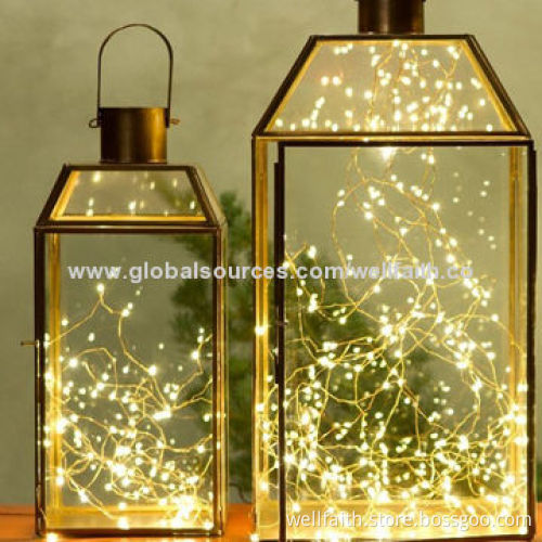 100-LED 10m, PVC Wire LED String Lights for Christmas/Holiday Decoration